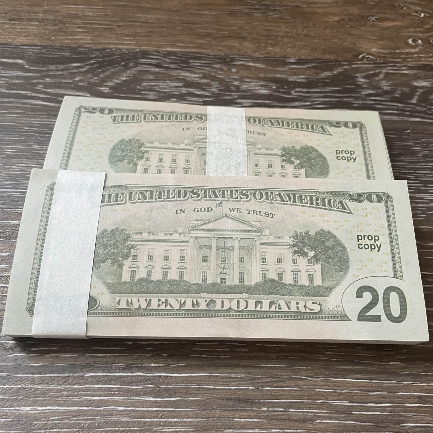 $4,000 Full-Print Prop Cash in $20 Bills