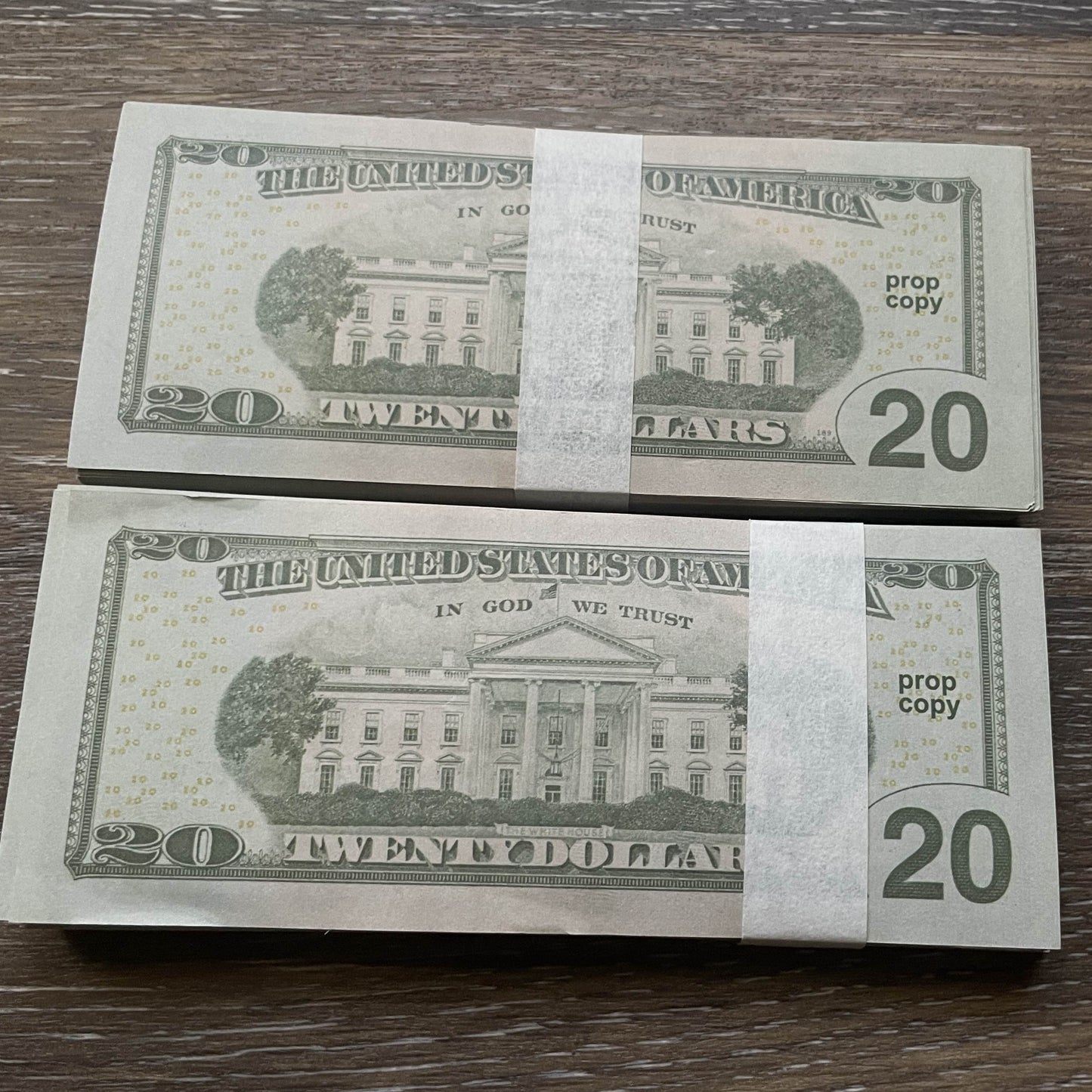$4,000 Full-Print Prop Cash in $20 Bills